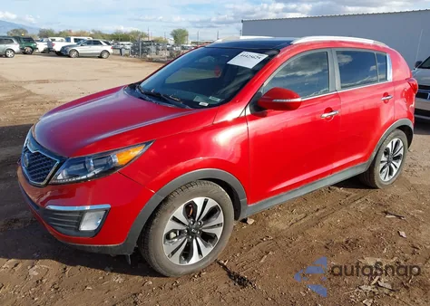 2011 Kia Sportage Sx from USA, damaged, VIN KNDPC3A68B7117989